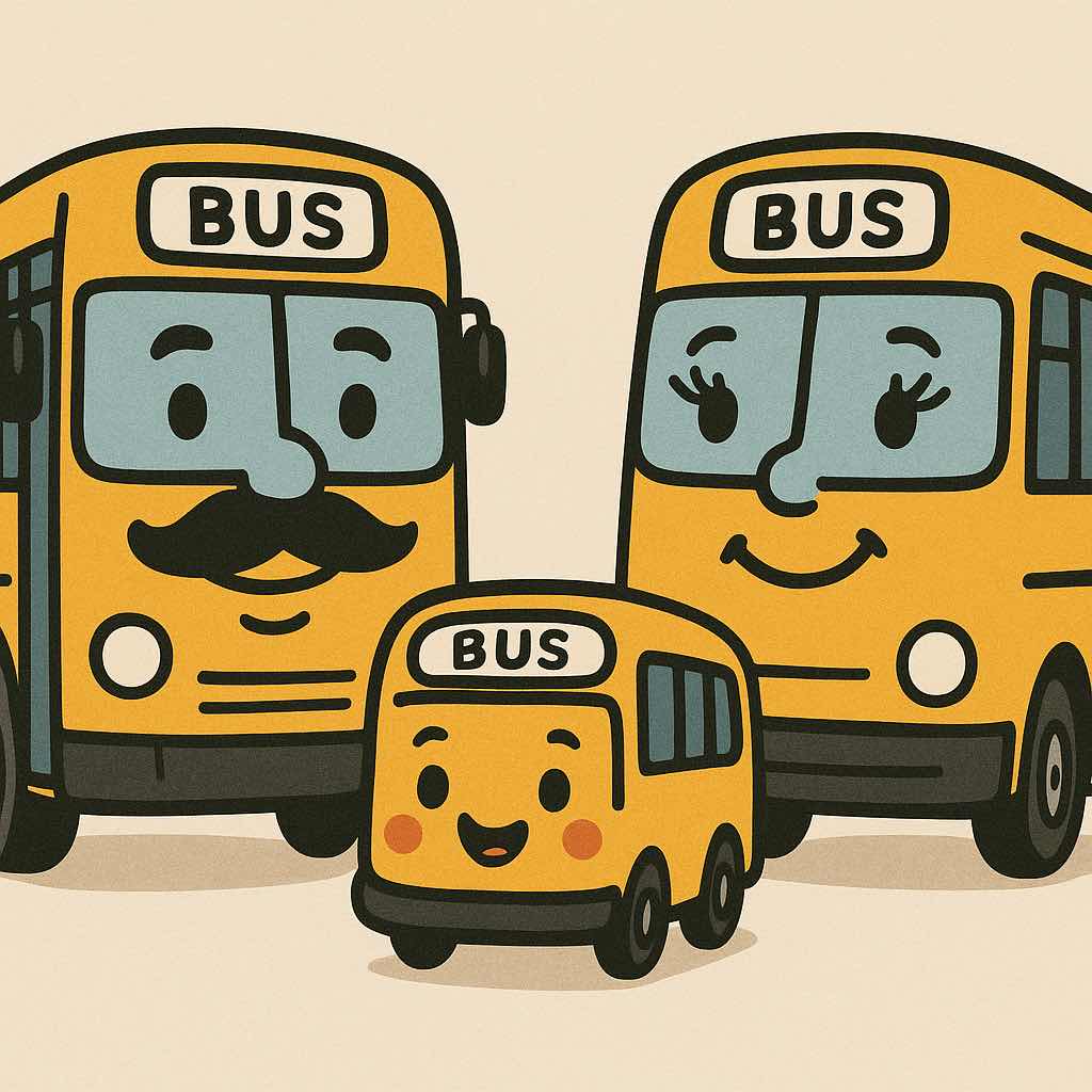 Jsem rodičem, tohodle AU-TO-BUSU